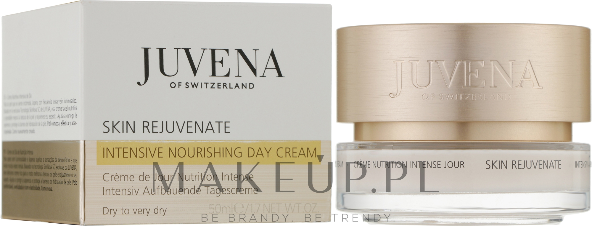 Odmładzający krem na dzień intensywnie odżywiający skórę twarzy - Juvena Skin Rejuvenate Intensive Nourishing Day Cream — Zdjęcie 50 ml