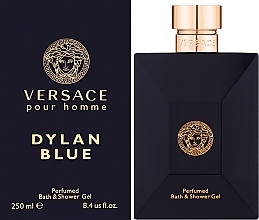 Versace Dylan Blue Pour Homme - Perfumowany żel pod prysznic — Zdjęcie N2