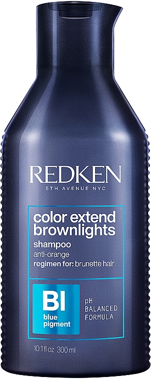 Szampon tonujący dla brązowych włosów - Redken Color Extend Brownlights Shampoo