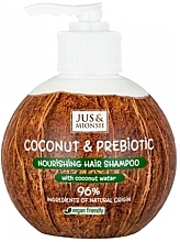 Szampon do włosów - Jus & Mionsh Coconut & Prebiotic Nourishing Hair Shampoo  — Zdjęcie N1