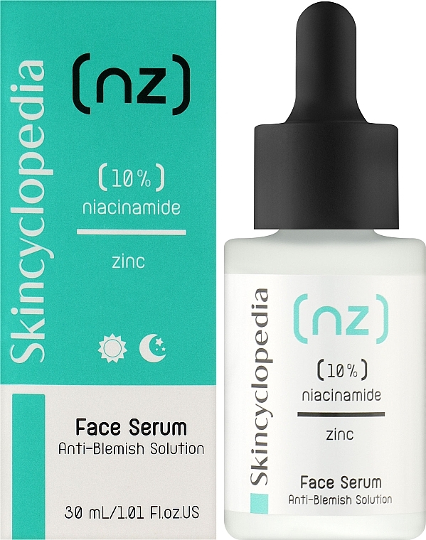Serum przeciw przebarwieniom do twarzy z niacynamidem i cynkiem - Skincyclopedia Blemish-Soothing Face Serum With 10% Niacinamide And 1% Zinc — Zdjęcie N2