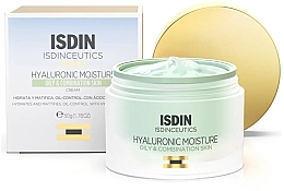 Kup Krem do skóry tłustej i mieszanej - Isdin Isdinceutics Hyaluronic Acid Moisturizing Oily & Combination Skin Cream