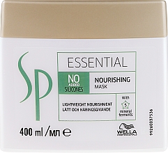 Odżywcza maska do włosów - Wella SP Essential Nourishing Mask — Zdjęcie N3