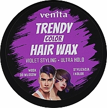 Kup Kolorowy wosk do włosów - Venita Trendy Color Hair Wax