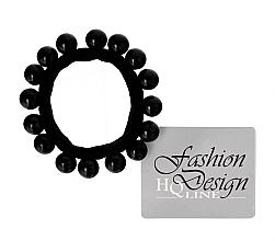 Opaska do włosów Czarna, 25969 - Top Choice Fashion Design — Zdjęcie N1