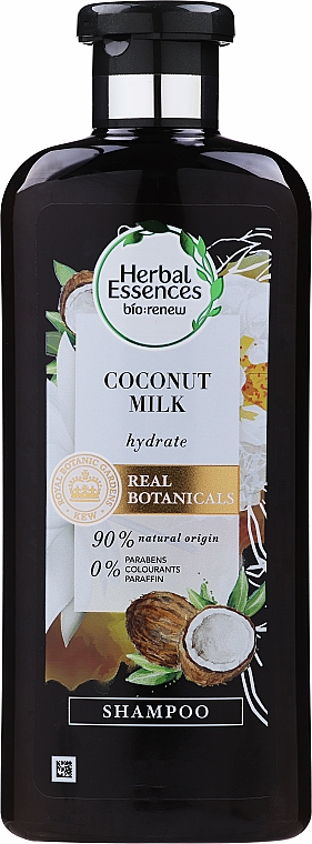 Nawilżający szampon do włosów - Herbal Essences Coconut Milk Shampoo — Zdjęcie N1