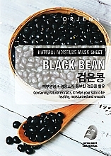 Kup Maska do twarzy w płachcie z ekstraktem z czarnej fasoli - Orjena Natural Moisture Mask Sheet Black Bean
