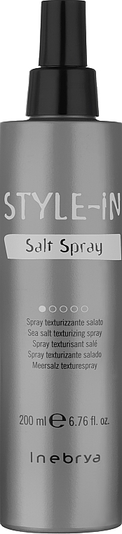 Teksturyzujący spray do włosów z solą - Inebrya Style-In Salt Spray