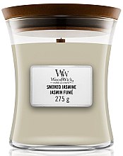 Kup Świeca zapachowa w szkle - WoodWick Hourglass Candle Smoked Jasmine