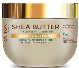 Kup Maska do włosów - Kativa Shea Butter Coconut & Marula Oil Deep Treatment