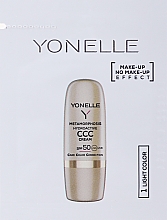 PREZENT! Hydroaktywny krem ​​CCC do twarzy SPF 50 - Yonelle Metamorphosis Hydroactive CCC Cream (próbka) — Zdjęcie N1