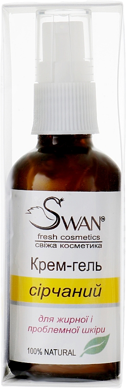 Krem-żel z siarką dla skóry problematycznej - Swan — Zdjęcie N2