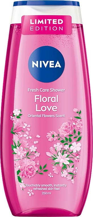 Żel pod prysznic - NIVEA Fresh Care Shower Floral Love Limited Edition — Zdjęcie N1