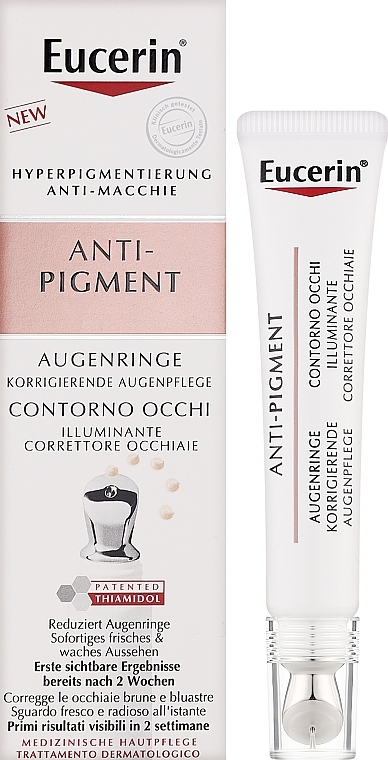 Rozjaśniający krem pod oczy - Eucerin Anti-Pigment Dark Circle Illuminating Eye Care — Zdjęcie N2