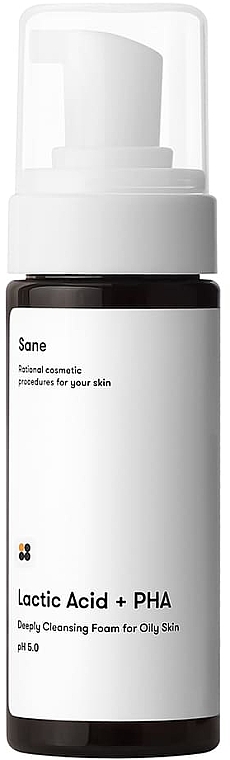 Pianka do mycia twarzy dla cery tłustej - Sane Deeply Cleansing Foam For Oily Skin