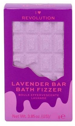 Musująca kula do kąpieli - I Heart Revolution Chocolate Bar Bath Fizzer "Lavender" — Zdjęcie N1