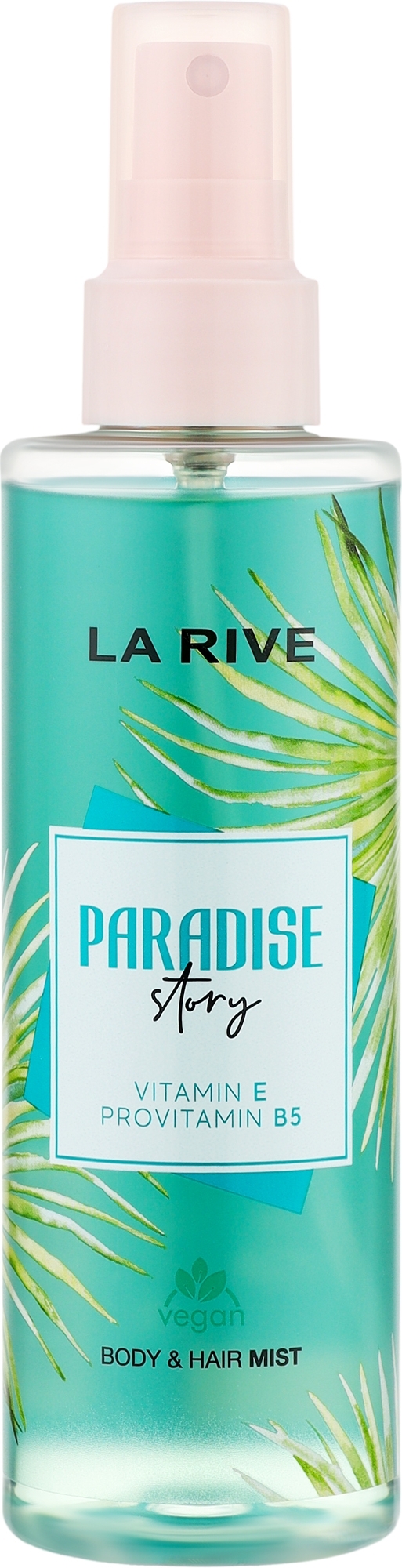 Perfumowany spray do włosów i ciała Paradise Story - La Rive Body & Hair Mist — Zdjęcie 200 ml