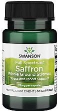 Kup Suplement diety Szafran, 15 mg - Swanson Full Spectrum Saffron 
