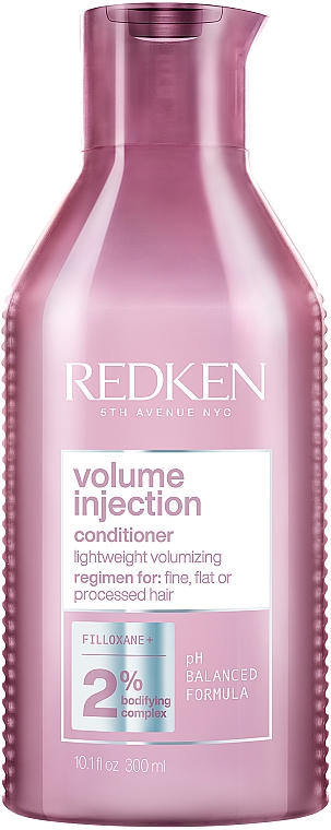 Odżywka zwiększająca objętość do włosów cienkich - Redken Volume Injection Conditioner — Zdjęcie N1