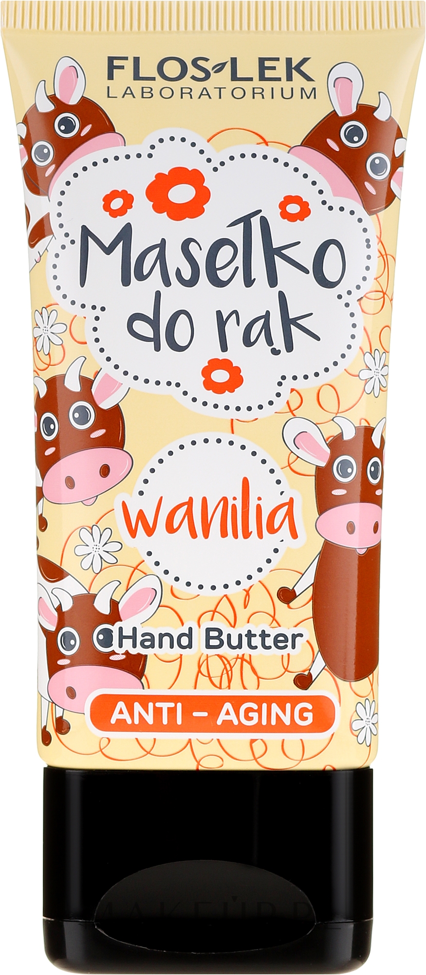 Przeciwstarzeniowe masełko do rąk Wanilia - Floslek Anti-Aging Wanilia Hand Butter — Zdjęcie 50 ml