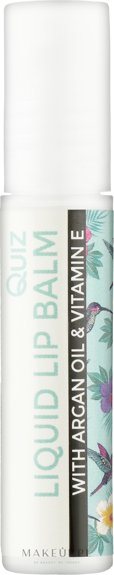 Balsam do ust - Quiz Cosmetics Liquid Lip Balm With Argan Oil & Vitamin E — Zdjęcie 10 ml