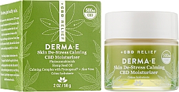 Krem nawilżający do skóry wrażliwej - Derma E Skin De-Stress Calming CBD Moisturizer — Zdjęcie N2