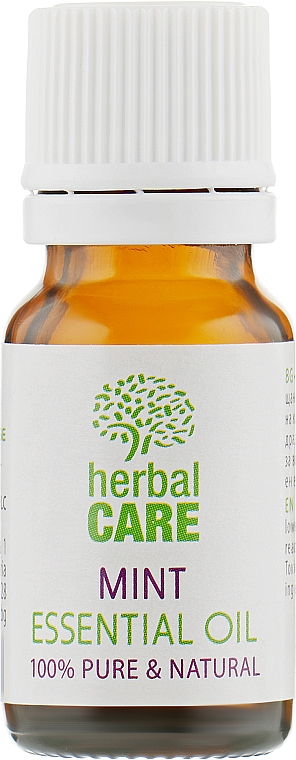 Olejek eteryczny, Mięta - Bulgarian Rose Herbal Care Mint Essential Oil — Zdjęcie N1