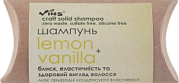 Kup Szampon do włosów w kostce - Vins Lemon & Vanilla Shampoo (próbka)	
