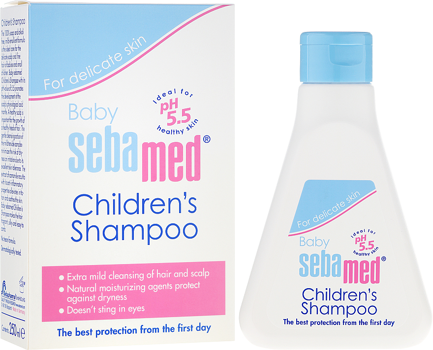 PRZECENA! Szampon do włosów dla dzieci - Sebamed Baby Shampoo * — Zdjęcie N1