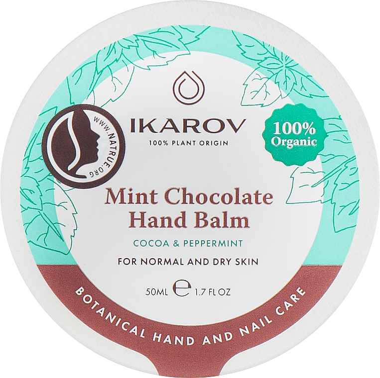 Balsam do rąk z miętową czekoladą - Ikarov — Zdjęcie N1