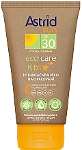 Nawilżające mleczko przeciwsłoneczne dla niemowląt - Astrid Sun Eco Care Kids SPF30 — Zdjęcie N1