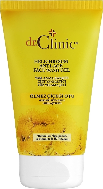 Regenerujący żel przeciwstarzeniowy - Dr. Clinic Anti-Age Face Wash Gel — Zdjęcie N1