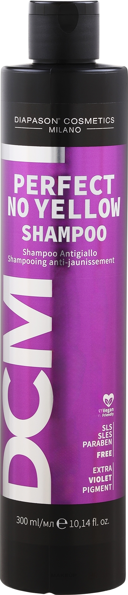 Szampon przeciw żółknięciu włosów - DCM Perfect No Yellow Shampoo — Zdjęcie 300 ml
