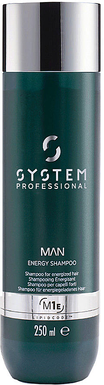 Szampon wzmacniający - System Professional Man Energy Shampoo — Zdjęcie N1