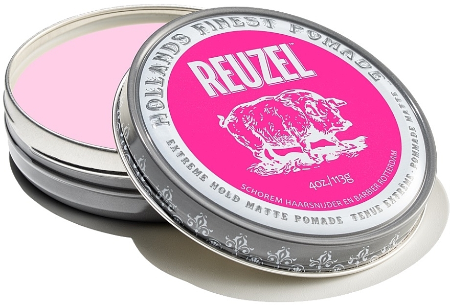 Matowa pomada do włosów - Reuzel Pink Extreme Hold Matte Pomade — Zdjęcie N2