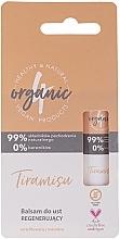 PRZECENA! Balsam do ust Tiramisu - 4organic Tiramisu Coffee Regenerating Lip Balm * — Zdjęcie N1