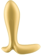 Inteligentna wtyczka analna z wibracją, złota - Satisfyer Intensity Plug Gold — Zdjęcie N1