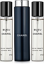 Chanel Bleu de Chanel - Woda toaletowa (purse spray + dwa wymienne wkłady) — Zdjęcie N1