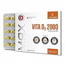 Kup Suplement diety Max witamina D3 - Colfarm Max Vita D3 2000 Mg
