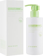 Oczyszczający żel do mycia twarzy - Mizon Pore Fresh Mild Acid Gel Cleanser — Zdjęcie N3