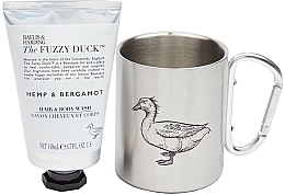 PRZECENA! Zestaw - Baylis & Harding Fuzzy Duck Mens Hemp & Bergamot Mug Set (b/wash/140 ml + mug/1 pcs) * — Zdjęcie N2