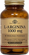Kup L-arginina, 1000 mg. - Solgar L-Arginine