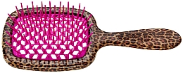 Kup Szczotka do włosów, lampart z różowym - Janeke Superbrush 