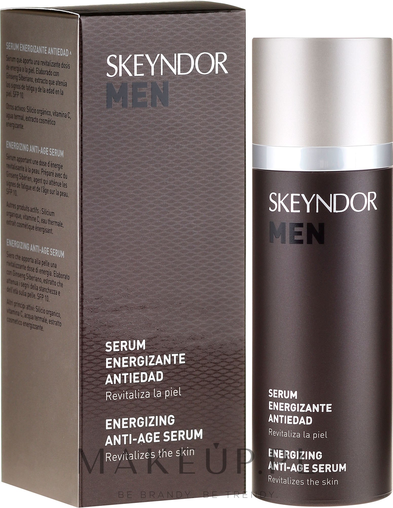 Energizujące serum przeciwstarzeniowe dla mężczyzn - Skeyndor Men Energizing Anti-Age Serum — Zdjęcie 30 ml