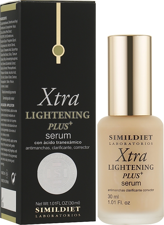 Rozświetlające serum do twarzy - Simildiet Laboratorios Lightening Serum Xtra — Zdjęcie N2
