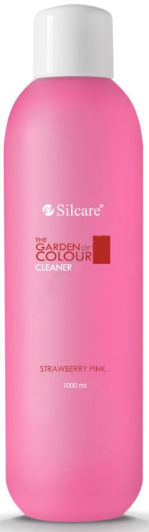 Odtłuszczacz do paznokci Truskawka - Silcare Cleaner The Garden Of Colour Strawberry Pink — Zdjęcie N4