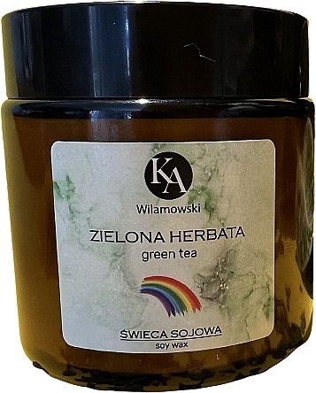 Świeca sojowa Zielona herbata - KaWilamowski — Zdjęcie N1