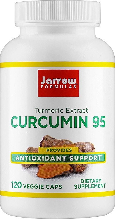 Suplement diety Kurkumina 95 - Jarrow Formulas Curcumin 95 500mg — Zdjęcie N2