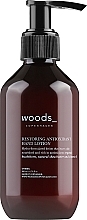 Naprawczy balsam molekularny do rąk z nordyckimi olejkami z dzikich jagód - Woods Copenhagen Restoring Antioxidant Hand Lotion — Zdjęcie N1