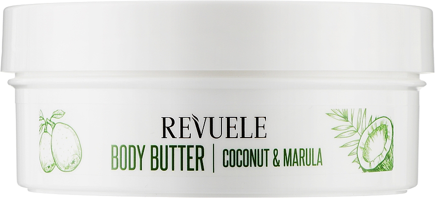 Masło do ciała Kokos i marula - Revuele Tropical Passion Coconut & Marula Body Butter — Zdjęcie N2
